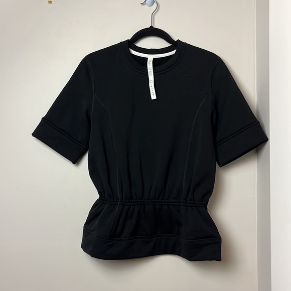 Lululemon peplum fleece pullover - Picture 3 of 8